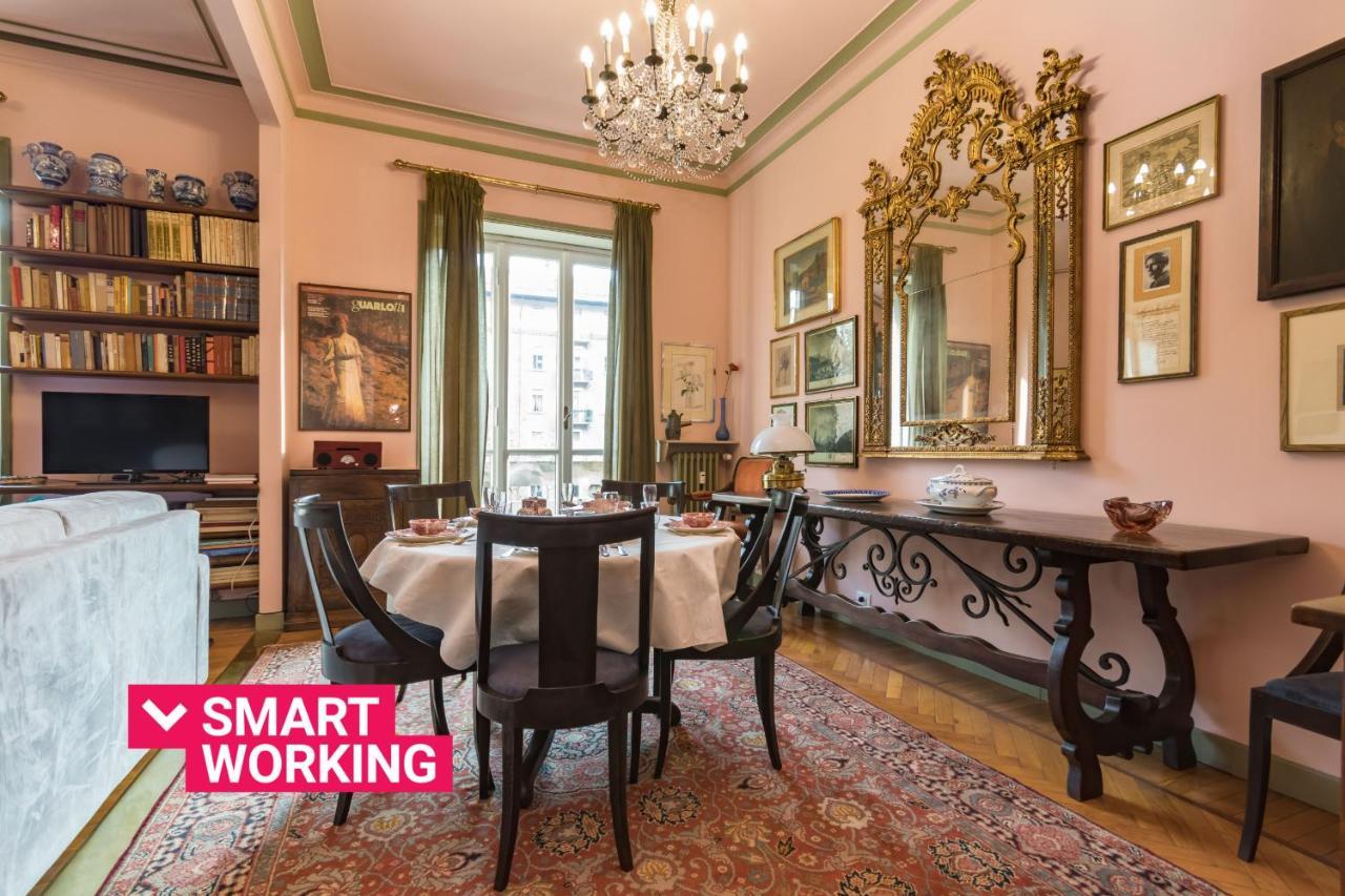 Elegante E Raffinato In Zona Crocetta Apartamento Turim Exterior foto